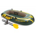 INTEX 68347 Seahawk 2 Schlauchboot Boot Set Paddelboot Ruderboot Angelboot Pumpe
