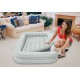 INTEX 66810 Kinder Reisebett Set Kinderbett Luftbett (grau)