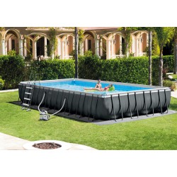 Intex 26374 Ultra Frame  Aufstellpool rechteckig Set 975 x 488 x 132 cm