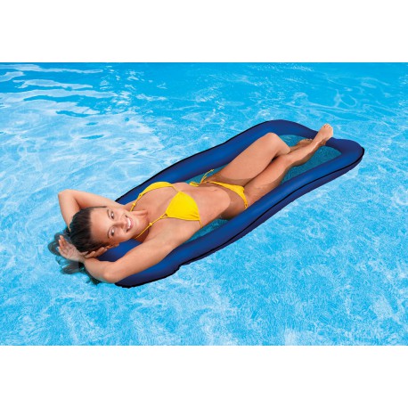 Intex 58836 Wasserliege Netz Luftmatratze 178 x 94 cm grün