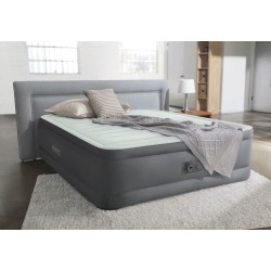 Intex 64906 Luftbett PremAire Gästebett mit Pumpe 152 x 203 x 46 cm