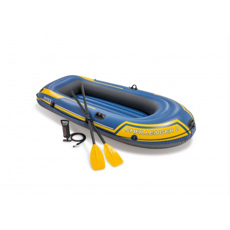 Intex 68367 Challenger 2 Schlauchboot 236 x 114 x 41 cm