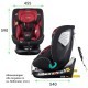XOMAX G409 IOT ISOFIX Auto Kindersitz 0-36kg AUTOSITZ 360°Drehbar