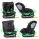 XOMAX G409f ISO Standfuß ISOFIX Auto Kindersitz 0-36kg AUTOSITZ 360°Drehbar