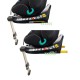 XOMAX G409f ISO Standfuß ISOFIX Auto Kindersitz 0-36kg AUTOSITZ 360°Drehbar