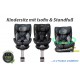 XOMAX G409f ISO Standfuß ISOFIX Auto Kindersitz 0-36kg AUTOSITZ 360°Drehbar