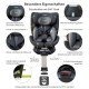 XOMAX G409f ISO Standfuß ISOFIX Auto Kindersitz 0-36kg AUTOSITZ 360°Drehbar