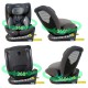 XOMAX G409f ISO Standfuß ISOFIX Auto Kindersitz 0-36kg AUTOSITZ 360°Drehbar