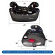 XOMAX XL-313 Kindersitz Sitzerhöhung mit ISOFIX für Kinder von 15-36 kg